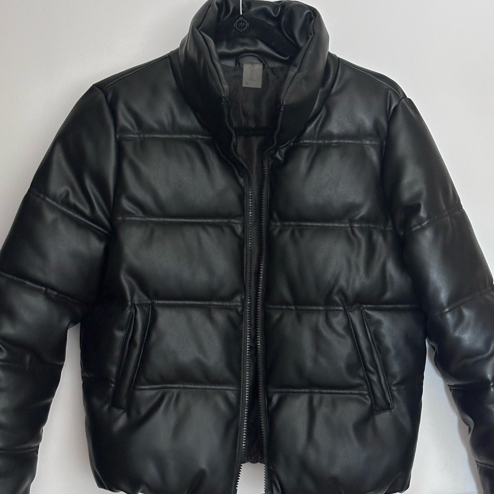 Altar'd State Black Leather Jacket